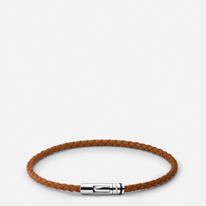 Juno Leather Bracelet - Cognac – Generales & Generales Fine Jewellers