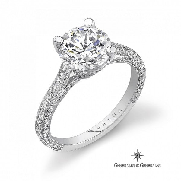 Solitaire Engagement Ring (setting only)