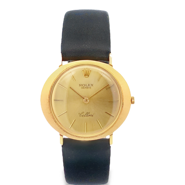 vintage rolex cellini 18k solid gold dress watch Rolex Cellini 3661 18k 31mm 1968 GOLDAMMER