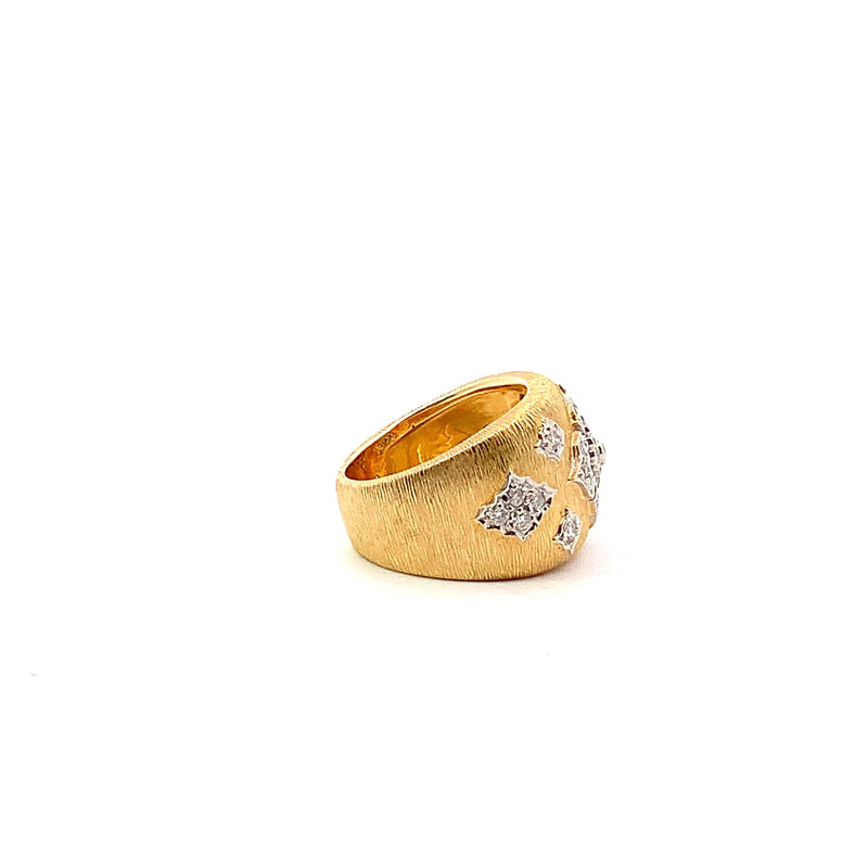 Italian Textured Dome Ring