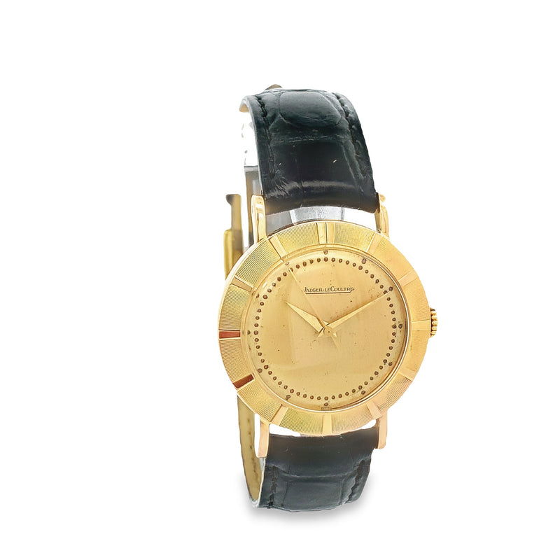 Jaeger LeCoultre - Vintage 18K Yellow Gold Wristwatch 32mm