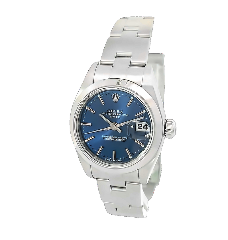 ROLEX - Oyster Perpetual Date Blue Dial 26mm
