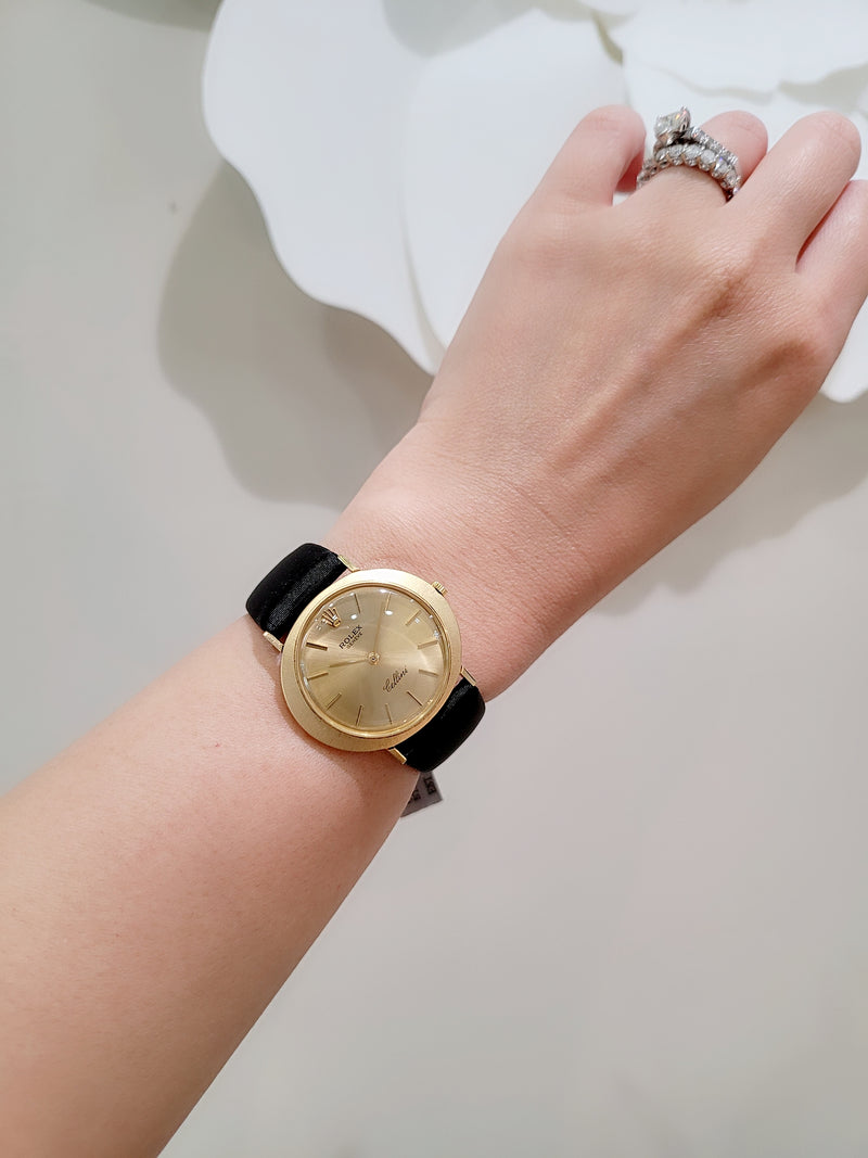 Rolex Cellini 18K Yellow Gold Manual Wind Dress Watch 32mm Generales & Generales Fine Jewellers Rolex Cellini 18K Yellow Gold Manual Wind Dress Watch 32mm Generales & Generales Fine Jewellers