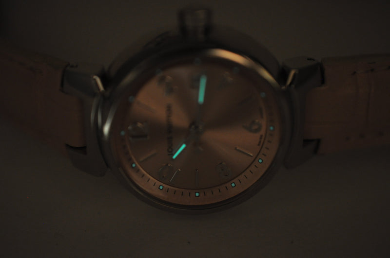 LOUIS VUITTON - Pink Dial Watch