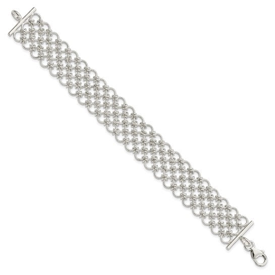 Sterling Silver Multi-Link Bracelet