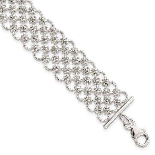 Sterling Silver Multi-Link Bracelet