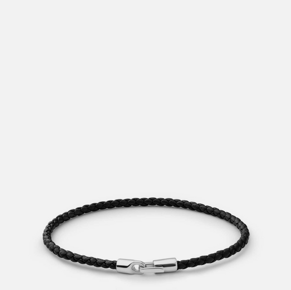 Cruz Leather Bracelet - Black – Generales & Generales Fine Jewellers