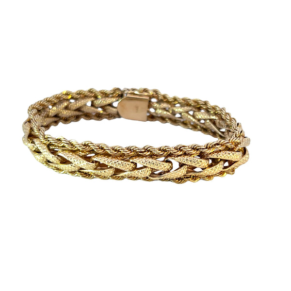 Rope Chain Bracelet - Vintage 1970's