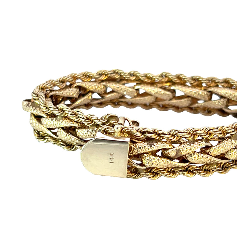 Rope Chain Bracelet - Vintage 1970's