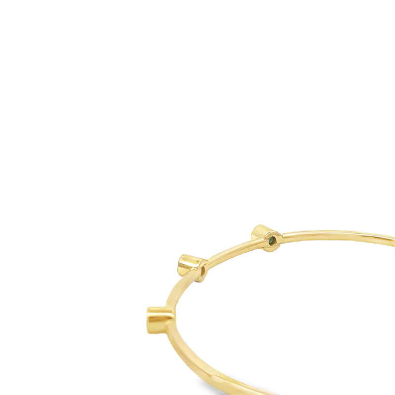Emerald Trio Bangle