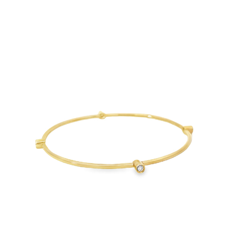 Diamond Quad Bangle