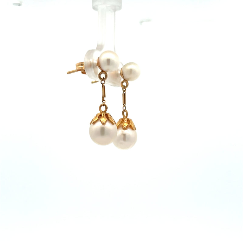 Vintage Pearl Drop Earrings