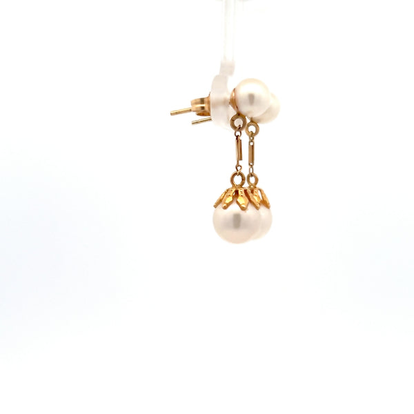 Vintage Pearl Drop Earrings