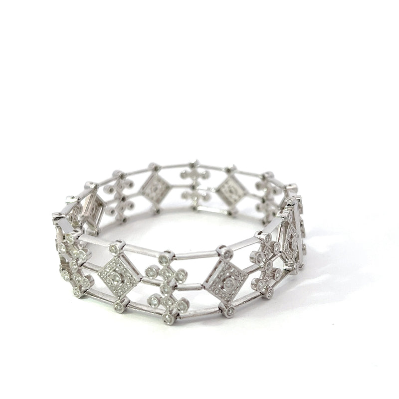 Art Deco Diamond Bracelet