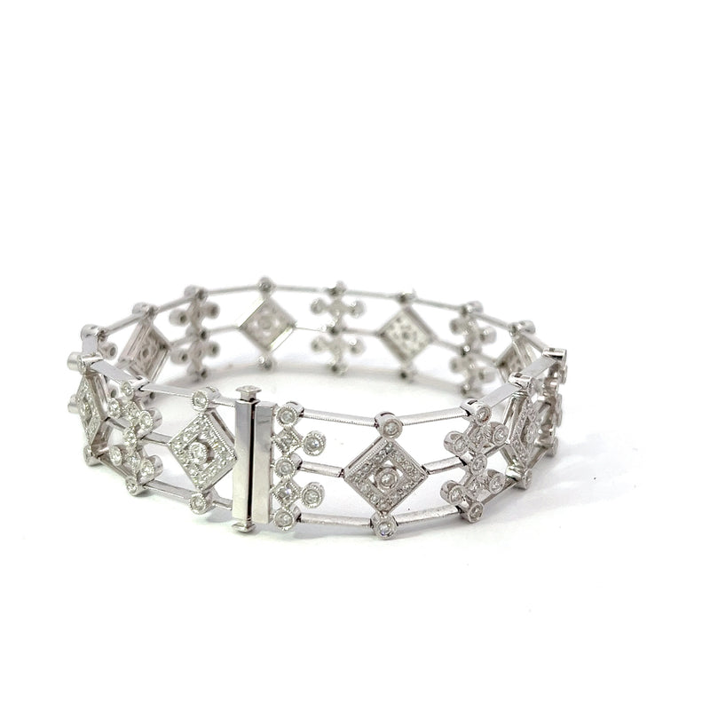 Art Deco Diamond Bracelet