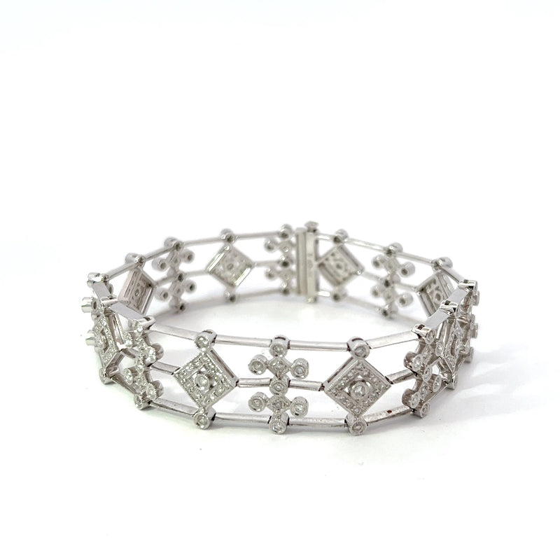 Art Deco Diamond Bracelet