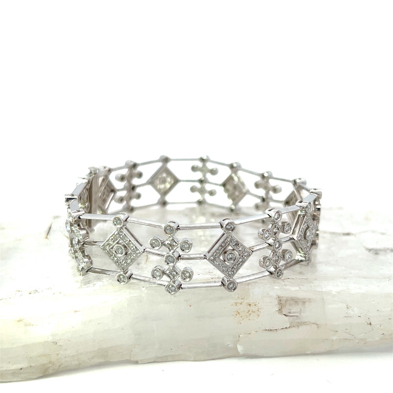 Art Deco Diamond Bracelet