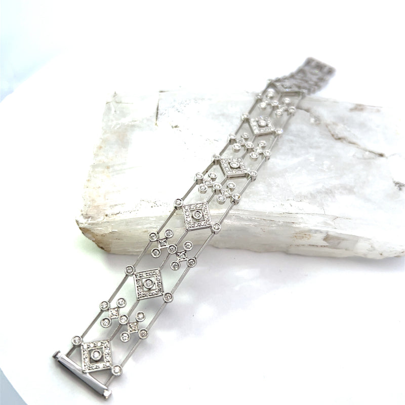 Art Deco Diamond Bracelet