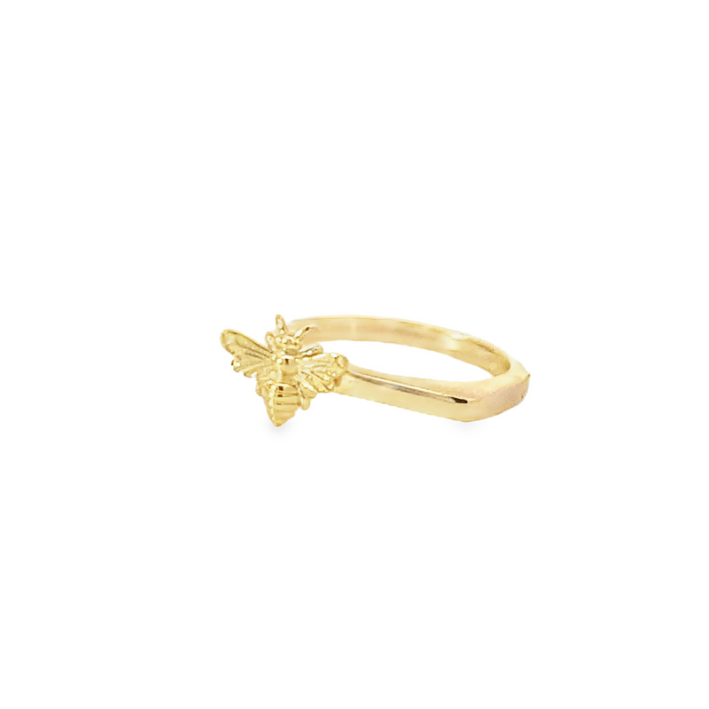 Golden Bee Stacking Ring