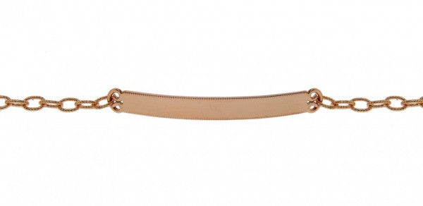 Rose Gold ID Bracelet - available on special order