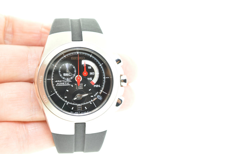 Seiko Arctura Kinetic Chronograph Watch - vintage