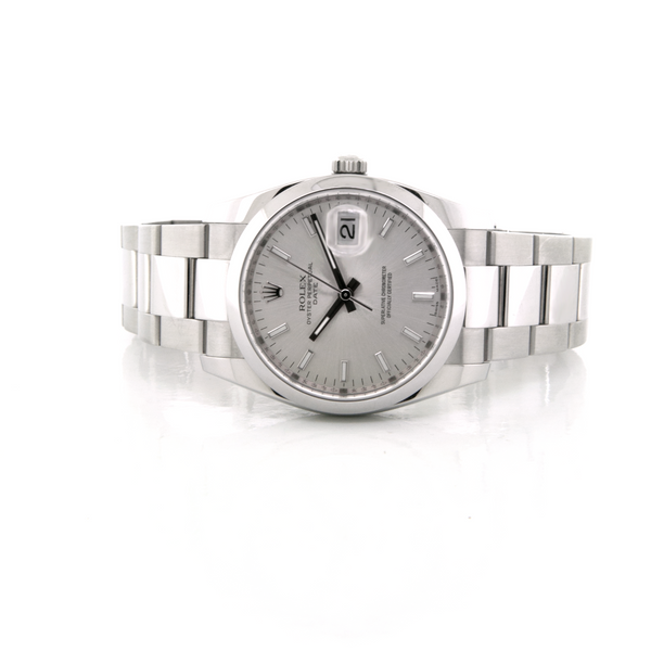 Rolex Oyster Perpetual Date Stainless Steel Watch