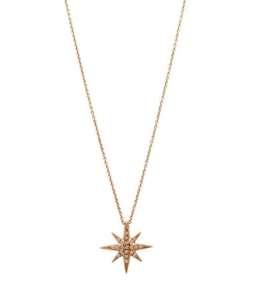 The North Star Diamond Star Pendant - available on special order