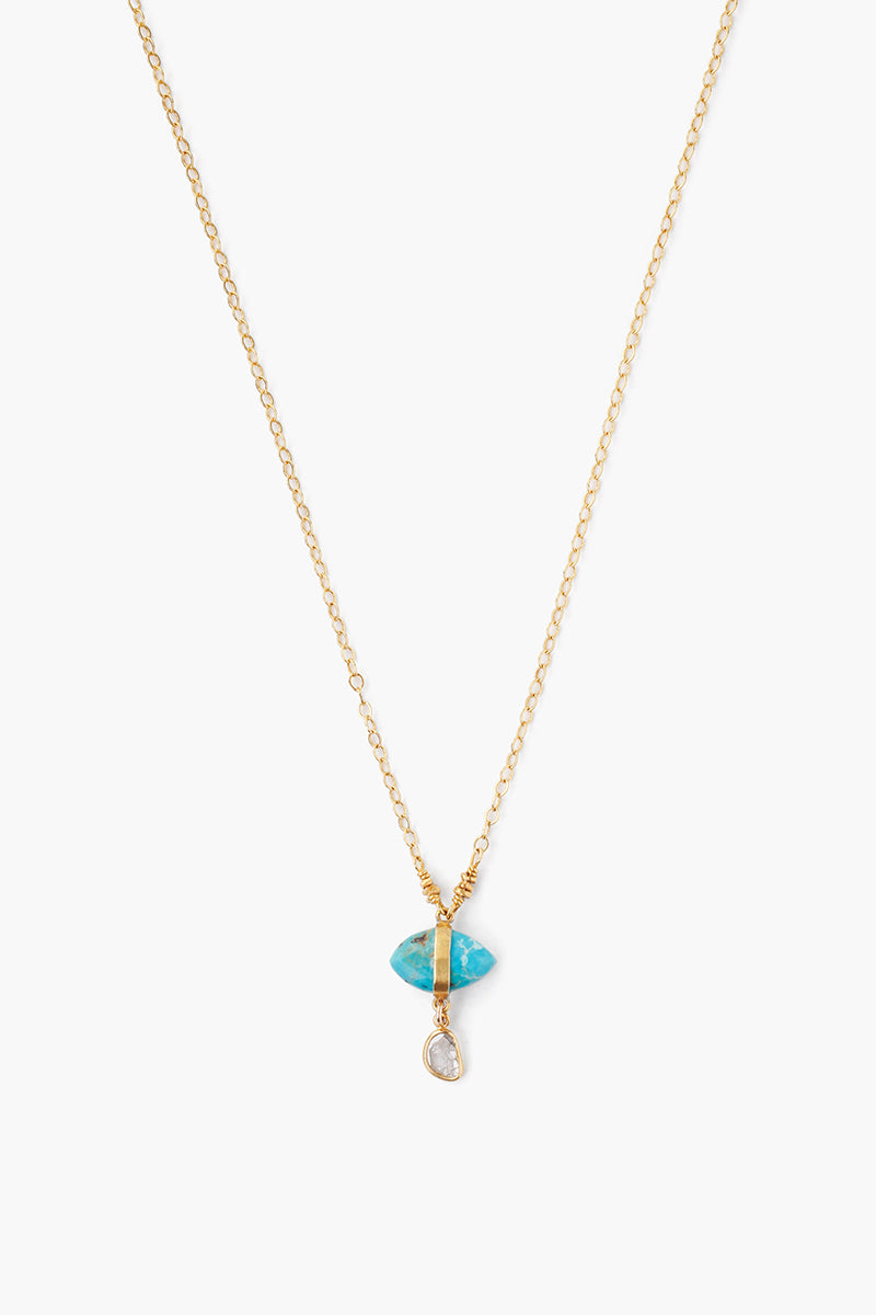Marquis Turquoise Necklace