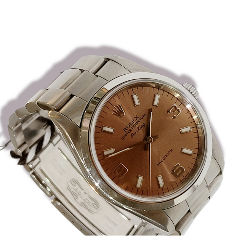 ROLEX - Oyster Perpetual Air King Precision Salmon Dial 34mm
