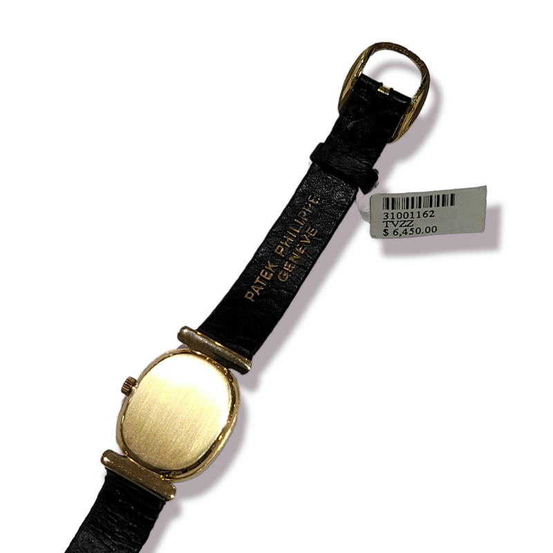 PATEK PHILIPPE - 18K Yellow Gold Blue Dial Watch