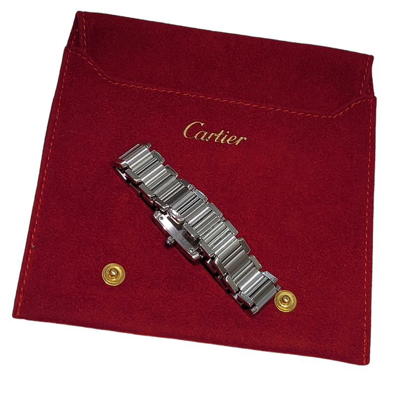 CARTIER - Tank Francaise Stainless Steel Watch