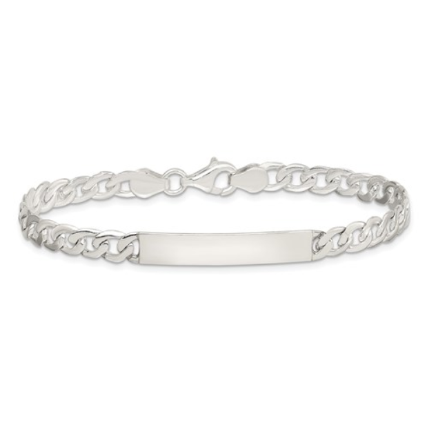 Sterling Silver Child's ID Curb Link Bracelet - available on special order