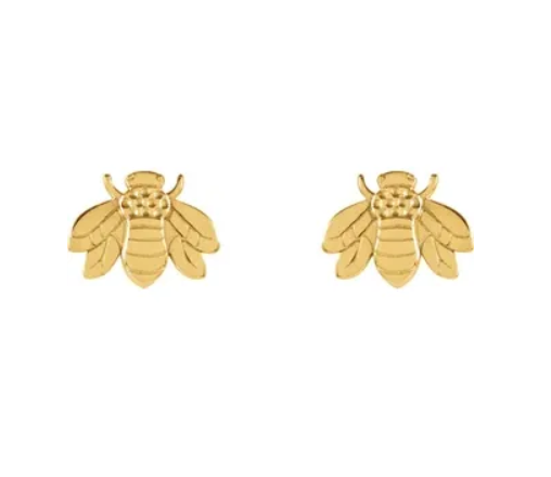 Bumble Bee Stud Earrings - available on special order