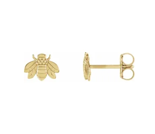 Bumble Bee Stud Earrings - available on special order