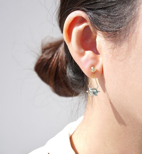 The "Janet" Tourmaline and Diamond Earrings