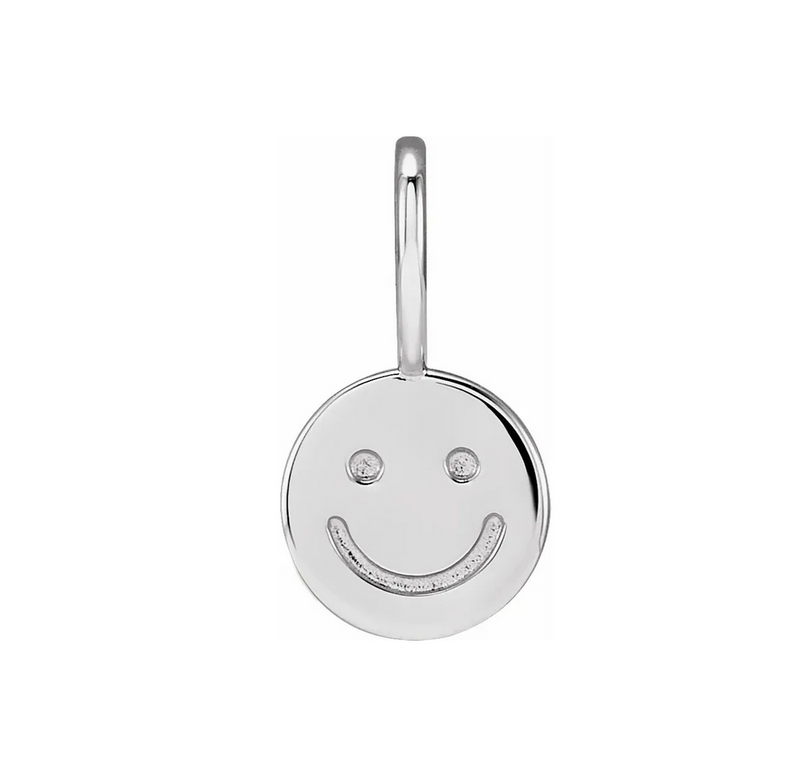 Smiley Face Charm / Pendant - available on special order