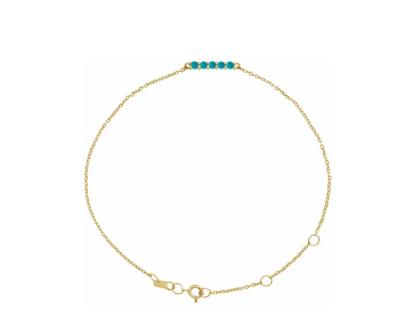 Turquoise Bar Bracelet - available on special order